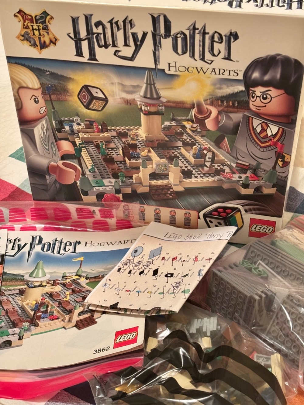 Pre-played LEGO GAMES "Harry Potter - Hogwarts" 3862 INCLUDES: EVERYTHING